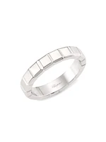 Ice Cube 18K White Gold Ring