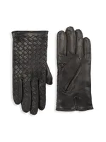 COLLECTION Woven Nappa Leather Gloves