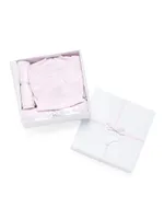 Baby Girl's 5-Piece Simple Striped Gift Set