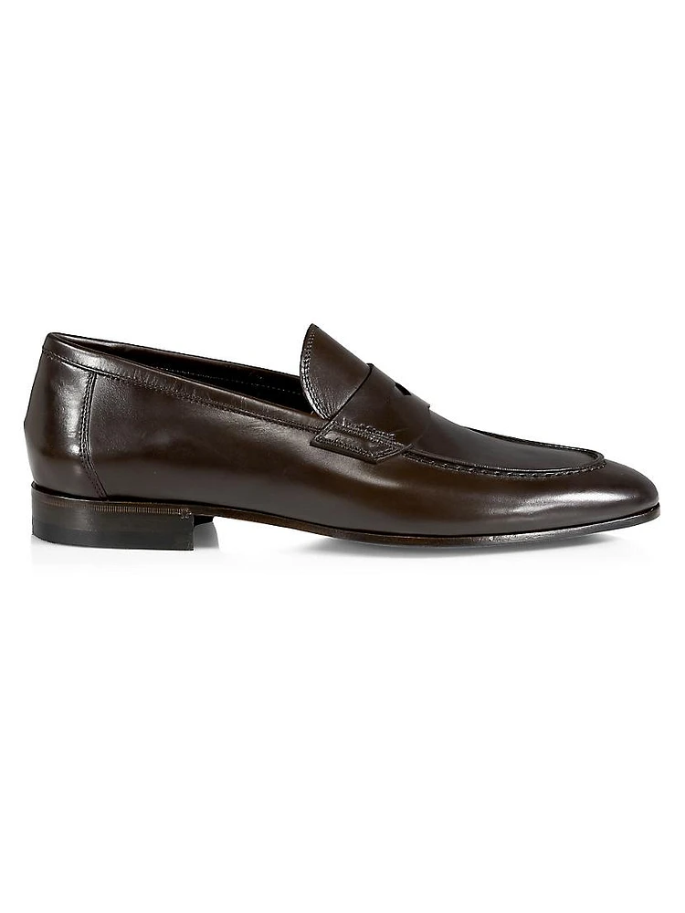 Leather Penny Loafers