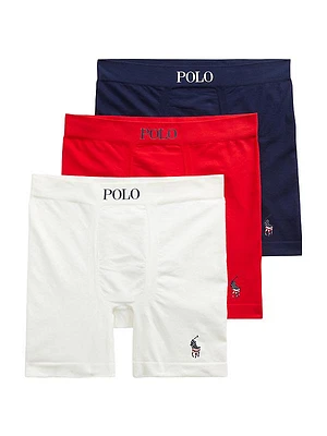 3-Pack Logo Boxer Briefs