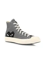 CdG PLAY x Converse Men's Chuck Taylor All Star Single Heart High-Top Sneakers