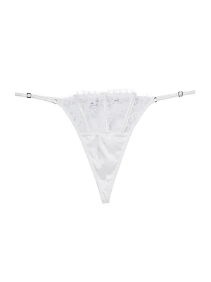 Frankie Eyelash Lace Thong