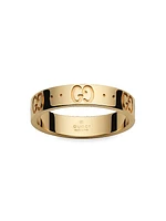 Icon 18K Yellow Gold Thin Band Ring