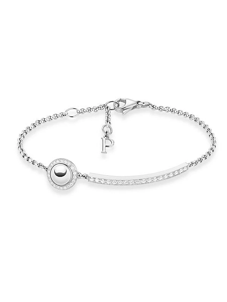 Possession 18K White Gold & Diamond Bracelet