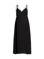 Fabric Matters Edita Maternity Maxi Dress