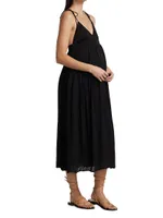 Fabric Matters Edita Maternity Maxi Dress