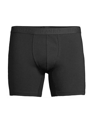 Cotton Essentials Long-Leg Boxer Briefs