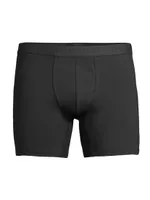 Cotton Essentials Long-Leg Boxer Briefs