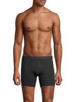 Cotton Essentials Long-Leg Boxer Briefs