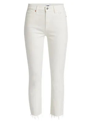 Cindy Raw-Hem Straight Jeans