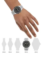 Q Timex Reissue Stainless Steel Bracelet Watch
