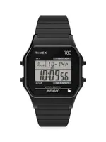 Timex T80 Resin & Stainless Steel Expansion Band Watch