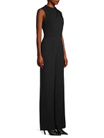 Corinne Sleeveless Flared-Leg Jumpsuit