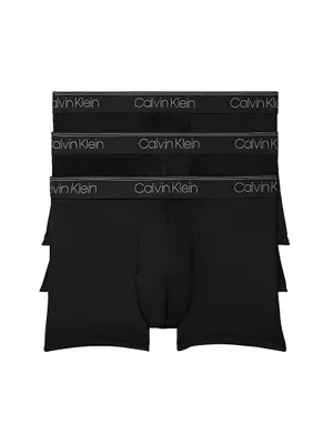 3-Piece Micro Stretch Low-Rise Trunks Set