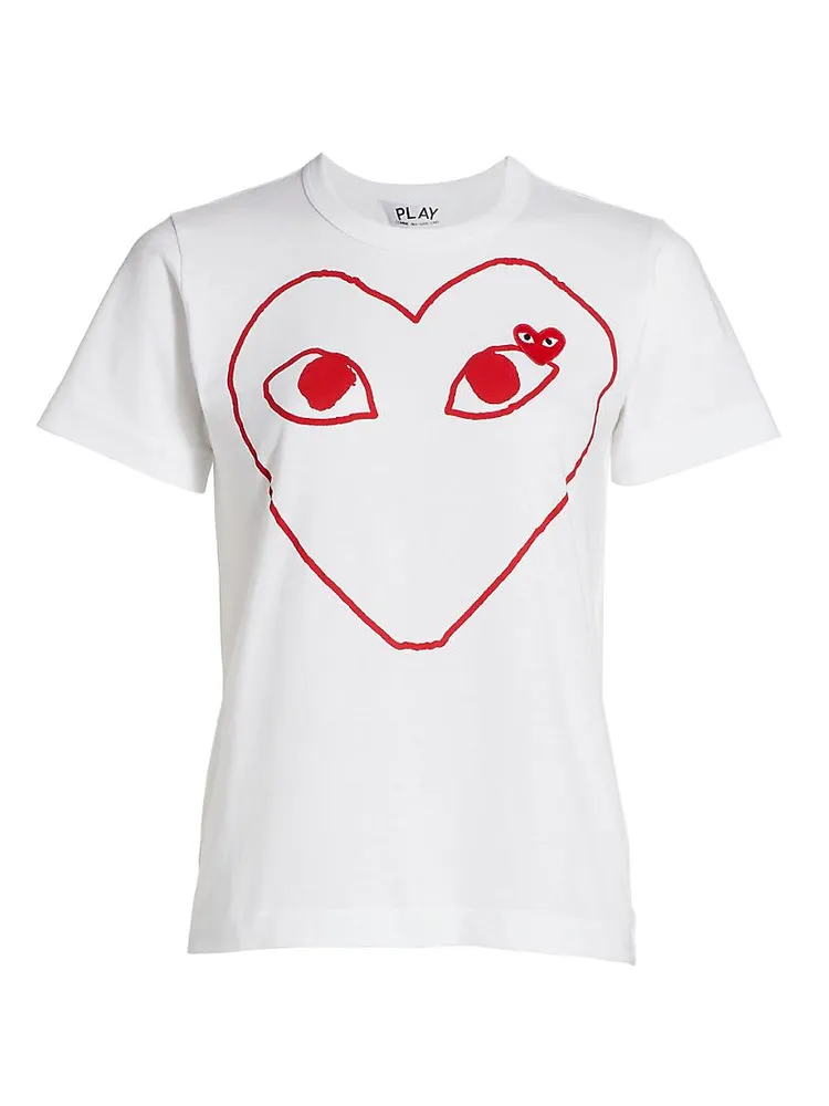 Large Heart Graphic T-Shirt