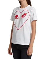 Large Heart Graphic T-Shirt