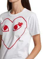 Large Heart Graphic T-Shirt