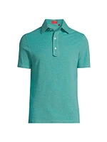 Slim-Fit Cotton Piqué Polo