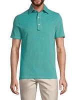 Slim-Fit Cotton Piqué Polo