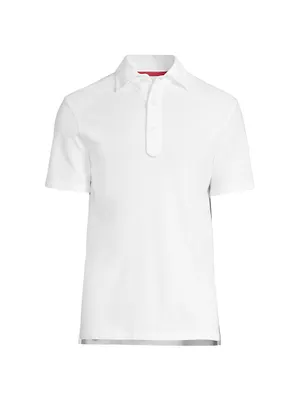 Slim-Fit Cotton Piqué Polo