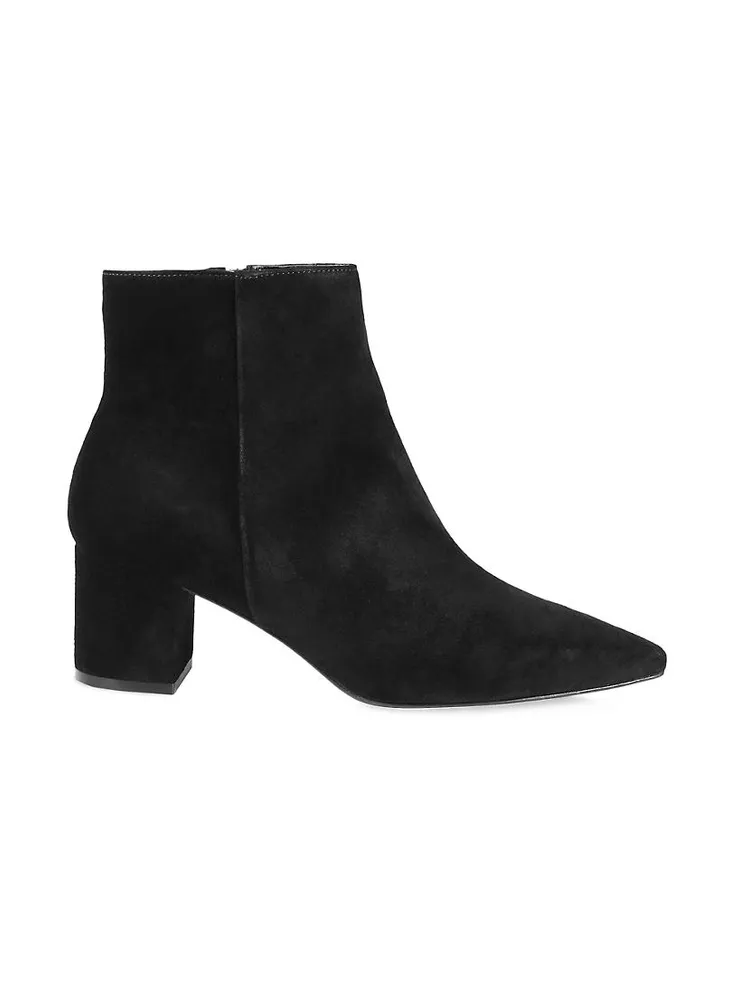 Jeanne 85MM Suede Ankle Boots