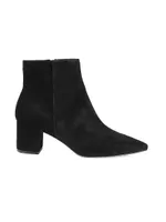 Jeanne 85MM Suede Ankle Boots