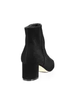 Jeanne 85MM Suede Ankle Boots