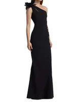 Gosia One-Shoulder Gown