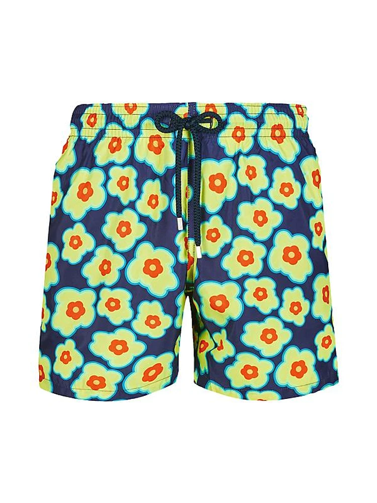 1981 Flow Drawstring Swim Trunks