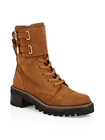 Mallory Leather Combat Boots