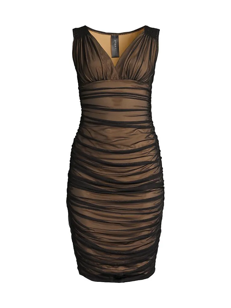 Tara Ruched Sheath Dress