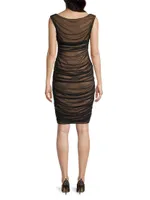 Tara Ruched Sheath Dress