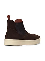 Ultimate Beatle Suede Pull-On Ankle Boots