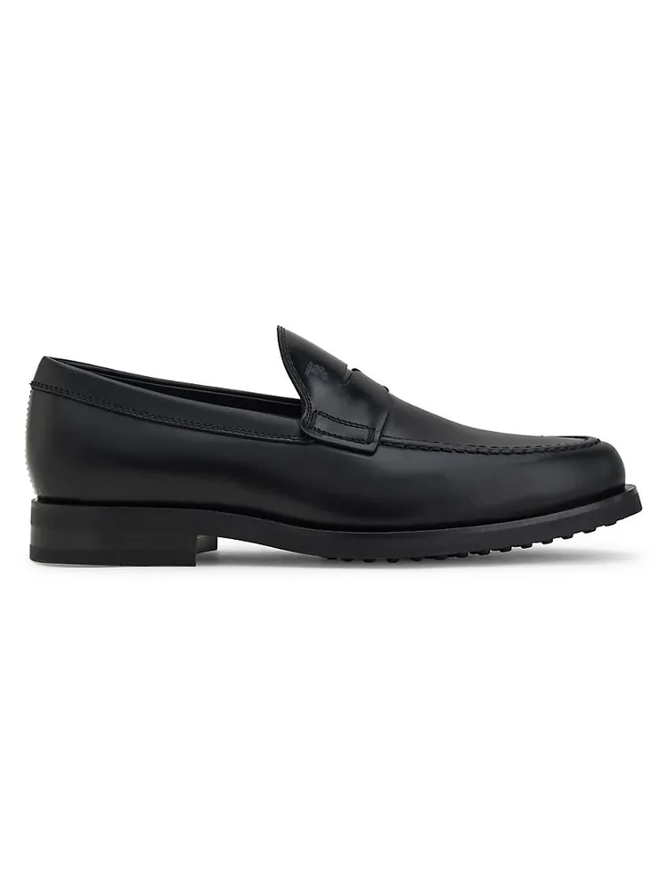 Men's Leather Penny Loafers