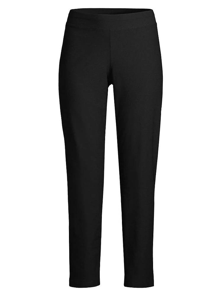 Slim-Fit Ankle Pants