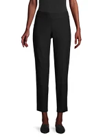 Slim-Fit Ankle Pants