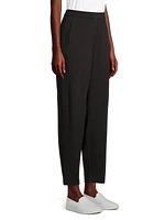 Slouch Organic Cotton Ankle Pants