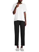 Slouch Organic Cotton Ankle Pants