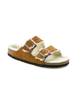 Arizona Shearling-Lined Sandals