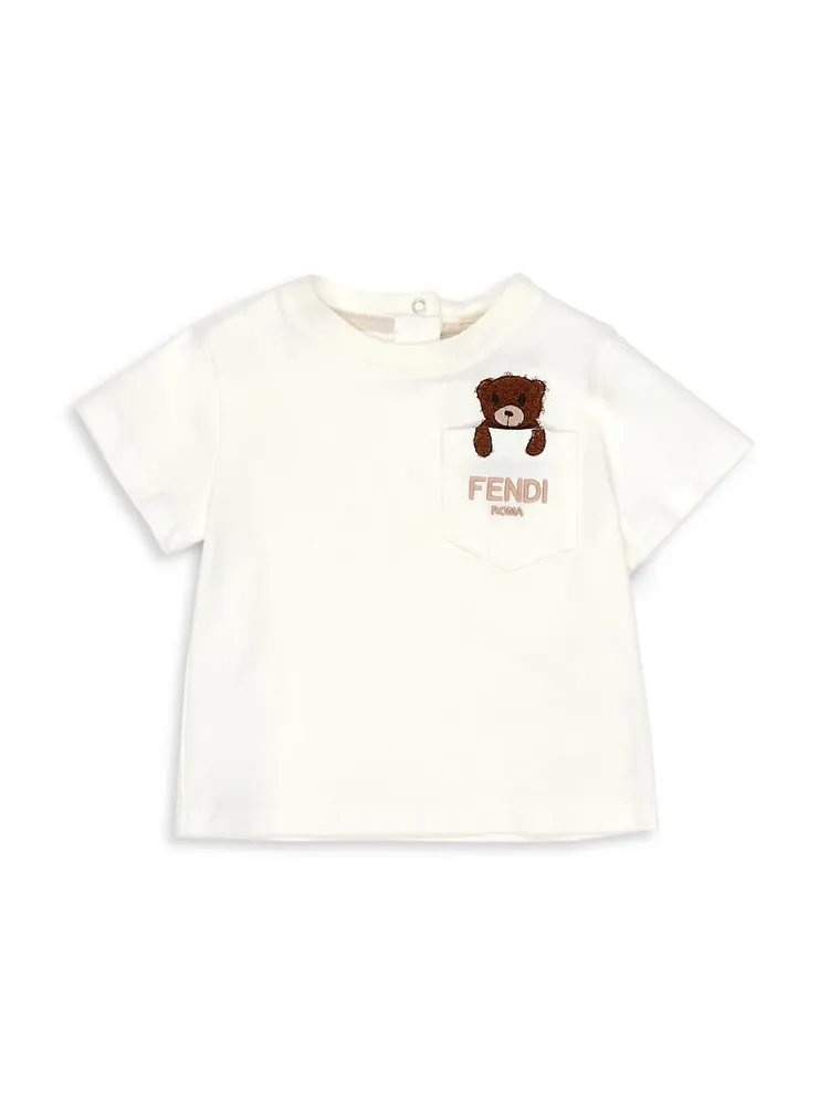 Baby's Teddy Bear Embroidered T-Shirt