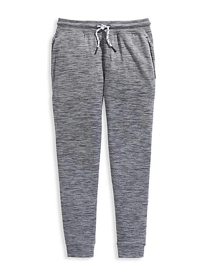 Little Boy's & Boy's Heathered Performance Joggers