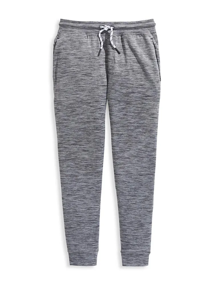 Little Boy's & Boy's Heathered Performance Joggers