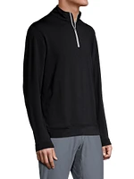 Perth Stretch Quarter Zip Sweater