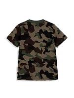 Little Boy's Camo Logo T-Shirt