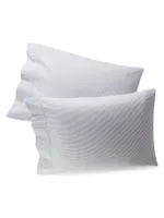 Organic Oxford Stripe Bedding Pillowcase