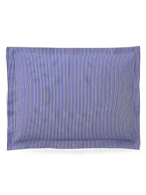 Organic Shirting Stripe Bedding 400 Thread Count Sham