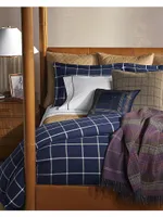 Modern Equestrian Bedding Ledbury Throw Pillow