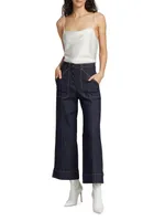 Benji Mid-Rise Wide-Leg Jeans