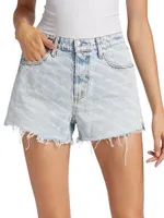 Bite Logo Denim Shorts